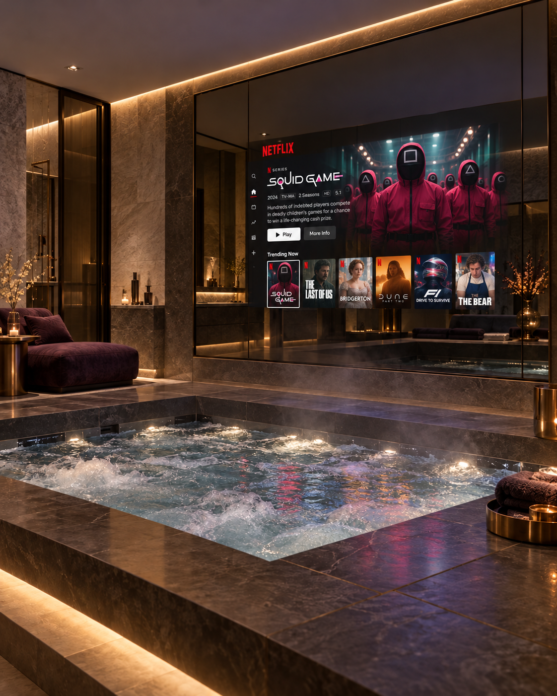 Bathrooms & SPA Mirror TV