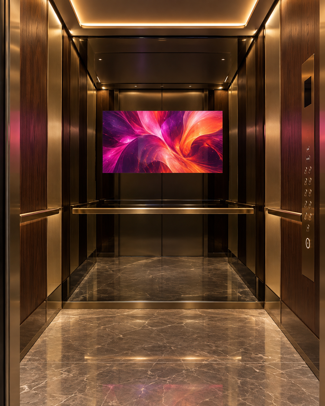 Elevators Mirror TV