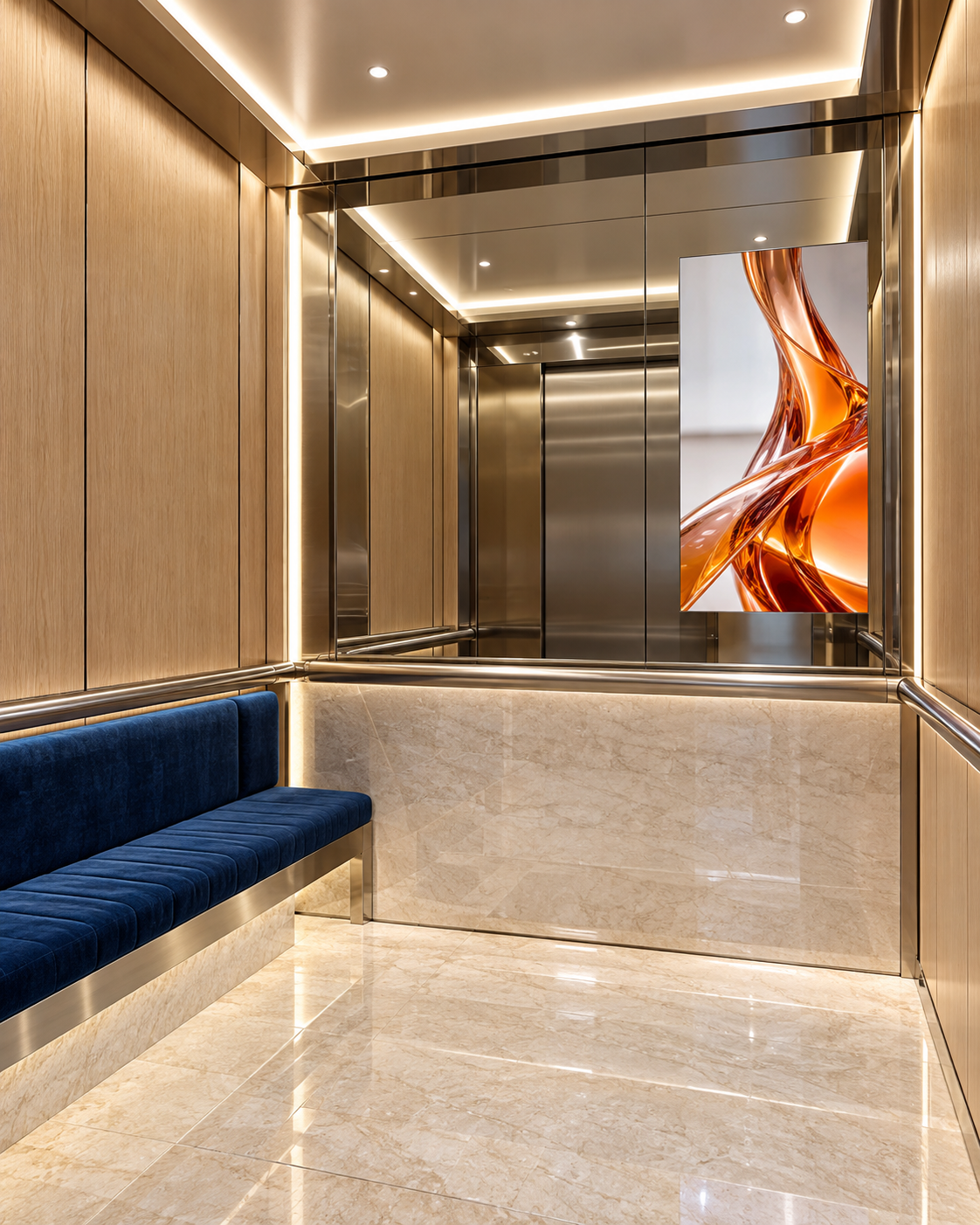Elevators Mirror TV