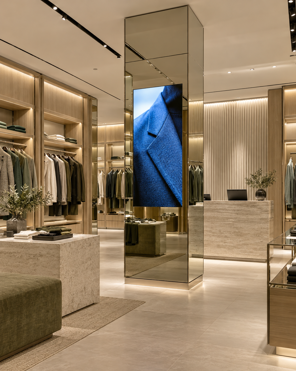 Commercial Mirror TV